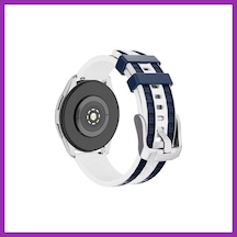 Bezos Huawei Watch Gt 5 Explorer Duo Kordon - Mavi-beyaz Bty