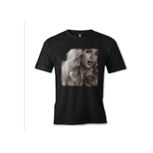 Beyonce - Star Siyah Erkek Tshirt
