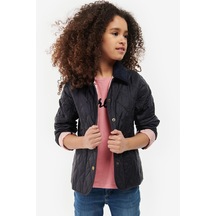 Barbour Summer Liddesdale Kız Kapitone Ceket Ny92 Navy/rose Blush-ny92 Navy/rose Blush