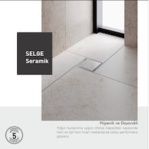 Kabinet Selge Yalıtım Etekli Seramik Uyumlu 10x10 Süzgeç 1 Adet