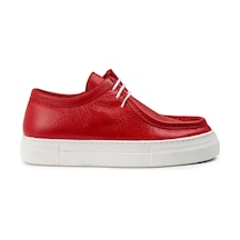 Deery Hakiki Deri Kırmızı Kadın Sneaker - Z1682zkrmc01 Kırmızı