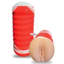 Erofoni Ultra Süper Realistik Erofoni Saklama Kaplı 19 Cm Suni Yapay Vajina Mastürbatör