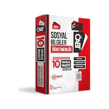 2024 Öabt Sosyal Bilgiler Öğretmenliği 10lu D Çöz Paket Deneme Tg