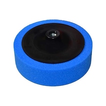 Pasta Süngeri Sert 150mm M14 Somunlu Mavi Carwel