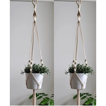 Taha Hamak Simple Makrome 2’li Set