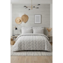Çift Kişilik Yatak Örtüsü 240 X 260 Cm Valonlu Model 2 Adet 50 X 70 Yastık Kılıfı Çok Renkli