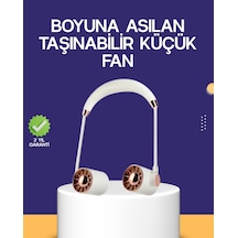 Katlanabilir Asılabilir Mini Fan Usb Şarjlı 3 Kademeli Sessiz