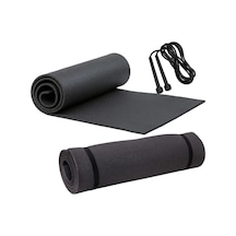 Pilates Minderi Ve Yoga Egzersiz Matı 6,5mm + Atlama İpi Karışık