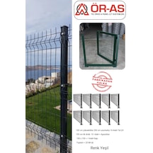 Panel Çit Takım 100 Cm Yükseklik 25 Mt Uzunluk 100 X 100 Kapı -