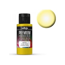 Vallejo 62071 60 Ml. Candy Yellow, Premium Rc Color Serisi Model Boyası Renkli