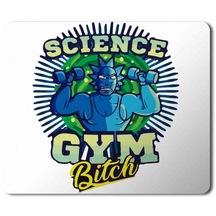 Science Gym Rick And Morty Baskılı Mousepad Mouse Pad