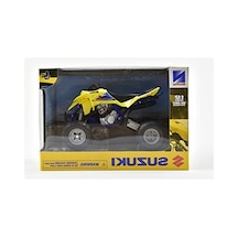 1:12 Ölçekli Sarı Atv Modeli, Suzuki Quadracer R450