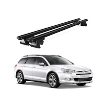 Venüs Citroen C5 Station Wagon 2008 Ve Sonrası Uyumlu Siyah Ara Atkı Port Bagaj Tavan Barı