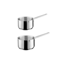Emsan Gourmet 2'li Çelik Sosluk Tencere Kapaksız 16-18 Cm