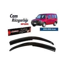 Fiat Doblo 1 Mugen Cam Rüzgarlığı 2000-2009 Arası 2'li Sunplex