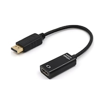 Lunatic 8058 Display To Hdmı 1080p 4k Dp Port Hdmı Hdtv Kablo Adaptörü Dönüştürücü Hdtv Tüm Cihazlar İçin
