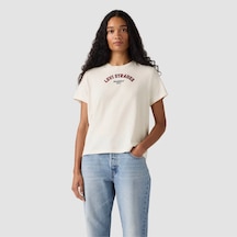 Levi's Graphıc Beyaz Kadın T-shirt - 008bx-0005