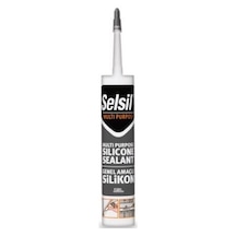 Selsil-2527 Üniversal Silikon 280 Gr Şeffaf - 25'li Paket