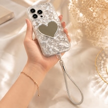 Silver Taşlı Telefon Bilek Askısı Kristal Taşlı Şık El Askısı