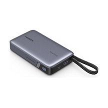 Ugreen Nexode 20.000 Mah 67w Usb-c Dahili Kablolu Hızlı Şarj Powerbank, 55996b Gri
