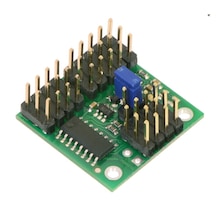 Pololu 4 Kanal Rc Servo Kontrol Ve Kontolcü Seçme Muxa Kartı Lehimli Pl-2806