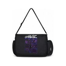 Sevbano Gorillaz Rock Metal Müzik Grubu Baskılı Unisex Okul, Spor, Ofis Ç Siyah