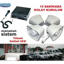 Unıversal Aqua 200 Mıknatıslı Komple 4 Lü Seçim Sistemi