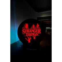 Stranger Things Tasarımlı Dekoratif Aydınlatma 21x21cm 603-1