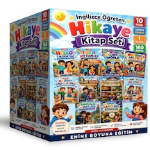 İngilizce Öğreten Hikaye Kitap Seti Birinci Seviye 10 Kitap
