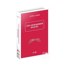 Ceza Muhakemesi Hukuku / Prof. Dr. Nur Centel