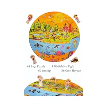 3d Hayvanlar Alemi Puzzle Orman , Çiftlik , Deniz Ve Uçan Hayvanlar