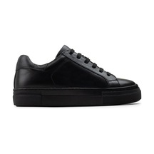 Deery Hakiki Deri Siyah Sneaker Kadın Ayakkabı Siyah (550903299) Siyah