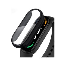 Xiaomi Mi Band 7 İçin Kılıf Matte Premium Slim Watchband Siyah