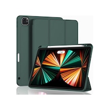 Apple Uyumlu iPad Pro 13inç M4 2024 Kılıf Pen Charge Kalem Bölmeli A2925 A2926 A3007