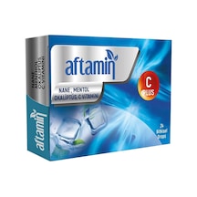 Aftamin Nane Mentol Okaliptüslü Pastil 24 Adet
