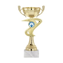 Odak Kupa - Economy Kupalar - Eco-018 A - 24 Cm Altın - Beyaz
