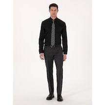 Cacharel Antrasit Slim Fit Kumaş Pantolon Gri