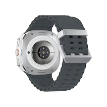 Watch 7 Ultra Kr417 Rug Silikon Kordon - Koyu Gri Bz8683140768164