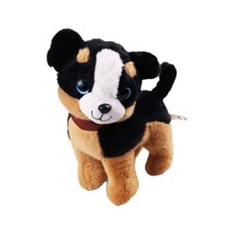 Havlayan Sesli Köpek Peluş Gri
