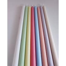 Renkli Şamdan Mumu Kokulu Mum