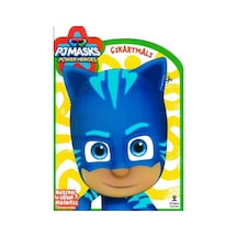 Pjmasks Baştan Sona Maskeli Çıkartmalı Boyama