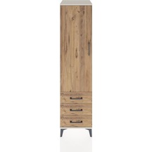 Hyperion Dolap Tek Raflı 3 Çekmeceli Tek Askılı 44x44x182 Ayt... Aytaşı