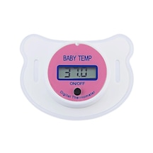 Pembe Lcd Dijital Bebek Termometresi Ağız Meme Bebek Termometresi Bebek Meme Termometresi Ev Sıcaklık Ölçme Araçları Aralığı