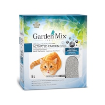Gardenmix - 384 - Bentonit Aktif Karbonlu Kedi Kumu - Hcctrend - 6 Lt