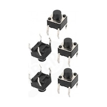 5 Adet Push Buton 6X6X5 Mm 4 Pin Buton N11.1187