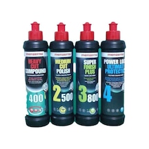 Menzerna Yeni 400 2500 3800 Power Lock Pasta Hare Boya Koruma Set