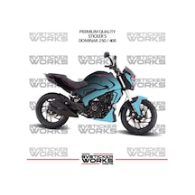 Bajaj Dominar 250-400 Uyumlu Kaplama Sticker Çift Renk Motor Kaplama Modeli Hazır Kit Yüksek Kalite 78989892