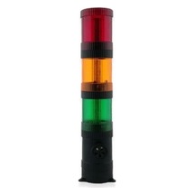 İk-1203 3 Kat Kırmızı-sarı-yeşil Flaşörlü Buzzer 95db 220vac İkatlon