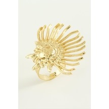 Güneş - 680 - Metal - Nazblsmm - Yüzük Sarı