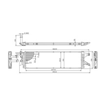 Mga 87110 Su Radyatörü Brazing Vw-transporter T6 Aux 15 -